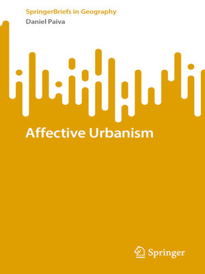 cover image of Affective Urbanism